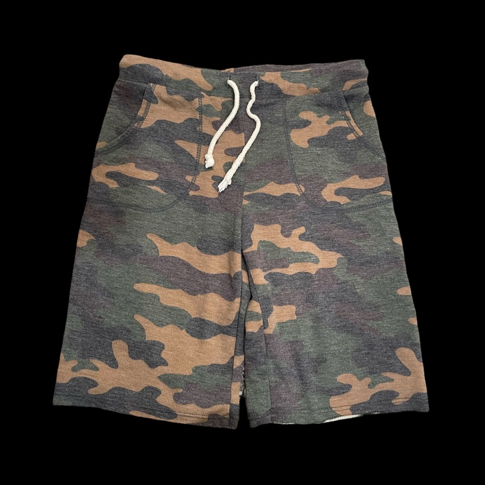 NWOT Pixie Lane Boys Size 9/10 Camo Print Drawstring Shorts